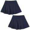 Girls' Active French Terry Skirt 2 Pack