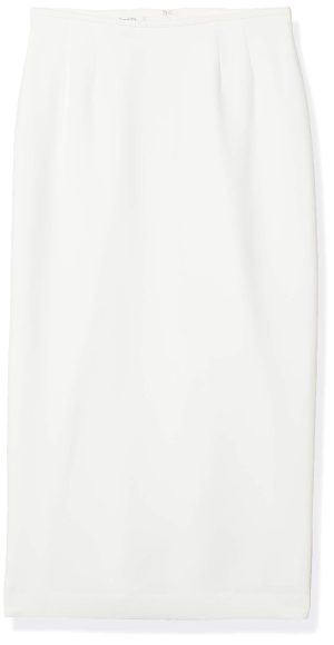 Women's Stretch Crepe Column Skirt