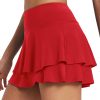 616Bp3qsOL.jpg Women's Pleated Tennis Skirts Athletic Golf Skorts for Women with Pockets Shorts High Waisted Workout Layered Ruffle