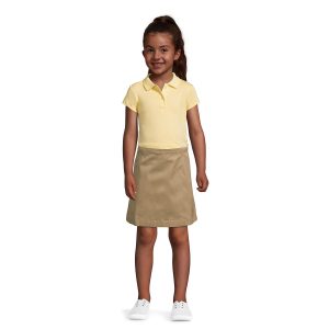 School Uniform Girls Blend Chino Skort Above Knee