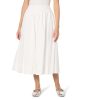 Women's Arlo Voluminous Cotton Poplin Midi Skirt