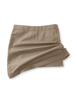 61PSh1Y2L.jpg School Uniform Girls Blend Chino Skort Above Knee