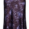 61iGdlnkbRL.jpg Womens Leopard Print Skirt Midi Long Length Silk Satin High Waist Elastic Skirts