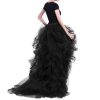 61kwu1bWvNL.jpg Women's Long High Low Ruffles Party Tulle Skirt