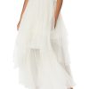 Women's Tiered Ruffle a Line Maxi Skirt
