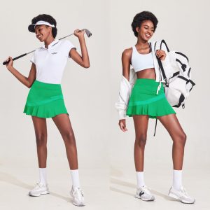 Tennis Skirts for Women Pleated Athletic Golf Skorts Skirt with Shorts Pockets Lightweight Running Workout Skirt