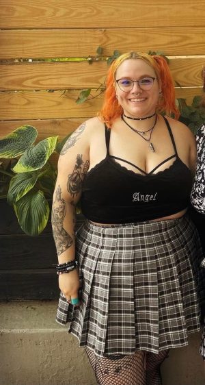 7177YHxnjQL.jpg US Size Plaid Skirt for Women with Shorts High Waist Pleated Skater Skirts for Schoolgirl