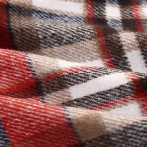 Wool Skirts for Womens High Waist Aline Pleated Midi Skirts