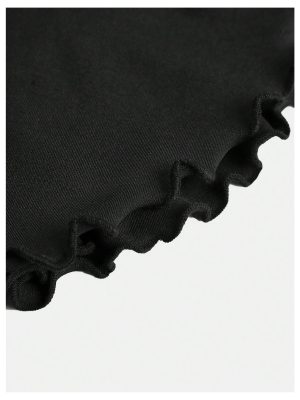 71SZBjJmIaL.jpg Girl's Summer Mini Skirts High Waisted Ruffle Layered Skirts Swing Flowy Skater Tennis Skirt