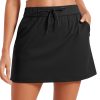 4-Way Stretch Skirts for Women High Waisted Work Casual Golf Tennis Skirt Skorts with 5 Pockets