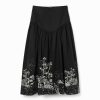 Women's Woman Woven Skirt Long