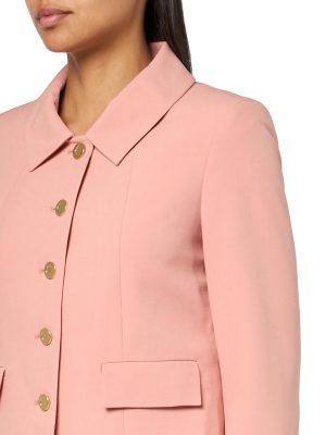 Women's Five Button Blazer & Skirt, 2pc Set