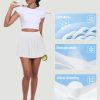Pleated Tennis Skirt for Women with Pocket Shorts High Waisted Women's Tennis Skort Athletic Golf Skirts for Casual