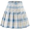 Pleated Skirts for Girls High Waisted School Uniform Skort with Undershorts Athletic Girls Tennis Skirt 2-14