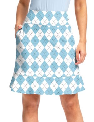 20" Knee Length Skorts Skirts for Women with Pockets High Waisted Athletic Tennis Golf Skort for Casual Summer