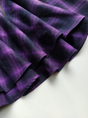 81vJas2tlSL.jpg Women's Gothic Punk Plaid Pleated High Waisted Short A-line Flare Mini Skirt