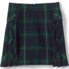91CckJfURtL.jpg School Uniform Girls Side Pleat Plaid Skort Above Knee