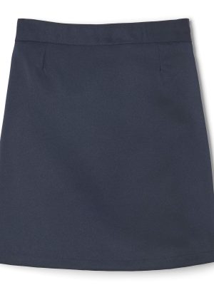 Girls' Front Pleated Skirt with Tabs